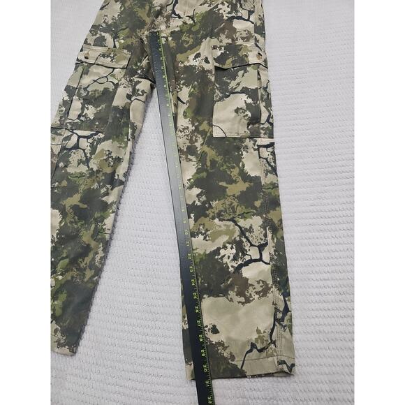 Kings Pants Mens Small Cargo Camoflauge Hunting Outdoor Utility - Picture 2 of 6